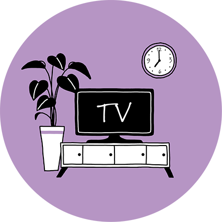 共同スペースで団らんタイム